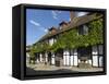 Mermaid Inn, Mermaid Street, Rye, East Sussex, England, United Kingdom, Europe-Stuart Black-Framed Stretched Canvas