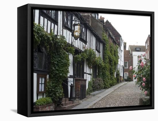 Mermaid Inn, Mermaid Street, Rye, Sussex, England, United Kingdom, Europe-Ethel Davies-Framed Stretched Canvas