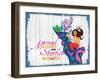 Mermaid Kisses 3-null-Framed Giclee Print