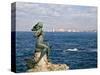 Mermaid Monument at the Glorieta Sanchez Taboada, Mazatlan, Mexico-Charles Sleicher-Stretched Canvas