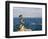 Mermaid Monument at the Glorieta Sanchez Taboada, Mazatlan, Mexico-Charles Sleicher-Framed Photographic Print