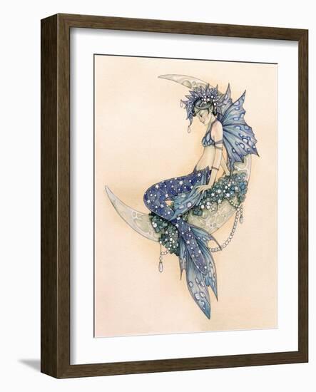 Mermaid Moon-Linda Ravenscroft-Framed Giclee Print