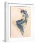 Mermaid Moon-Linda Ravenscroft-Framed Giclee Print