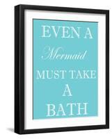 Mermaid Must Bathe-Taylor Greene-Framed Art Print