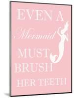 Mermaid Must Brush-Taylor Greene-Mounted Art Print