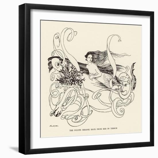 Mermaid, Octopus Rackham-Arthur Rackham-Framed Photographic Print