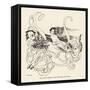 Mermaid, Octopus Rackham-Arthur Rackham-Framed Stretched Canvas