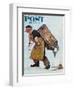 "Mermaid" or "Lobsterman" Saturday Evening Post Cover, August 20,1955-Norman Rockwell-Framed Giclee Print