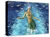 Mermaid Play-Ata Alishahi-Stretched Canvas