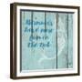 Mermaid Saying I-Julie DeRice-Framed Art Print