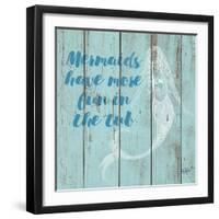 Mermaid Saying I-Julie DeRice-Framed Art Print