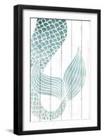 Mermaid Tail 1-Kimberly Allen-Framed Art Print