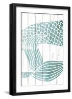 Mermaid Tail 2-Kimberly Allen-Framed Art Print