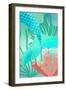 Mermaid Tail 2-Kimberly Allen-Framed Art Print