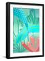 Mermaid Tail 2-Kimberly Allen-Framed Art Print