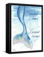 Mermaid Tail I-Elizabeth Medley-Framed Stretched Canvas