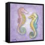 Mermaid Treasure III-Elizabeth Medley-Framed Stretched Canvas