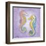 Mermaid Treasure III-Elizabeth Medley-Framed Art Print