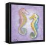 Mermaid Treasure III-Elizabeth Medley-Framed Stretched Canvas