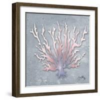 Mermaid Treasure IV-Elizabeth Medley-Framed Art Print