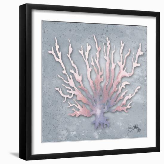 Mermaid Treasure IV-Elizabeth Medley-Framed Art Print