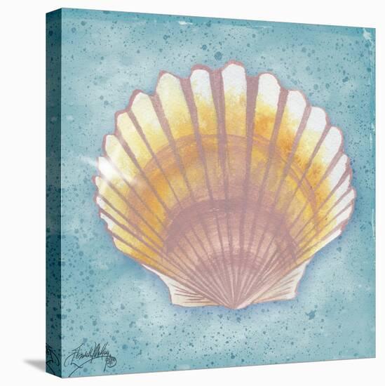 Mermaid Treasure V-Elizabeth Medley-Stretched Canvas