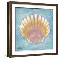 Mermaid Treasure V-Elizabeth Medley-Framed Art Print