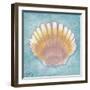 Mermaid Treasure V-Elizabeth Medley-Framed Art Print