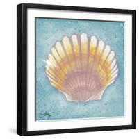 Mermaid Treasure V-Elizabeth Medley-Framed Art Print