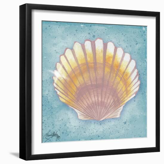 Mermaid Treasure V-Elizabeth Medley-Framed Art Print