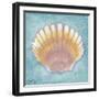 Mermaid Treasure V-Elizabeth Medley-Framed Art Print