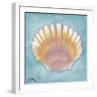 Mermaid Treasure V-Elizabeth Medley-Framed Art Print