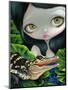 Mermaid with a Baby Alligator-Jasmine Becket-Griffith-Mounted Art Print