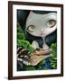 Mermaid with a Baby Alligator-Jasmine Becket-Griffith-Framed Art Print