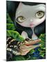 Mermaid with a Baby Alligator-Jasmine Becket-Griffith-Mounted Art Print