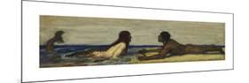 Mermaid-Franz von Stuck-Mounted Premium Giclee Print