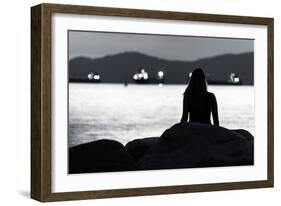 Mermaid-Sharon Wish-Framed Photographic Print