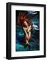 Mermaid-coka-Framed Photographic Print