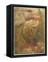 Mermaid-Arthur Rackham-Framed Stretched Canvas