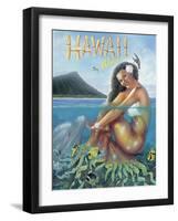 Mermaid-Scott Westmoreland-Framed Art Print