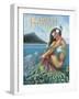 Mermaid-Scott Westmoreland-Framed Art Print