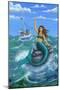 Mermaid-Peter Adderley-Mounted Art Print