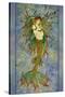 Mermaid-Linda Ravenscroft-Stretched Canvas