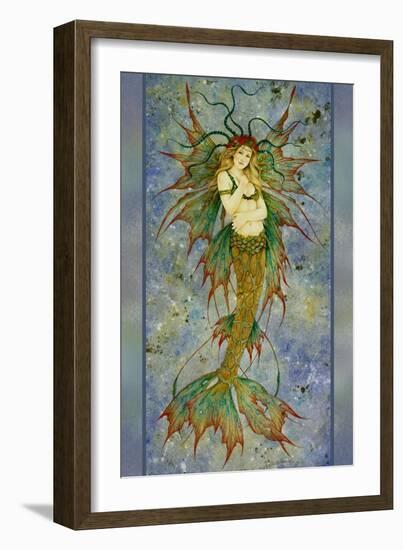 Mermaid-Linda Ravenscroft-Framed Giclee Print