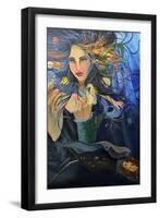 Mermaid-Sarah Tiffany King-Framed Giclee Print