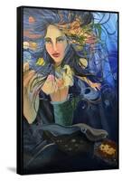 Mermaid-Sarah Tiffany King-Framed Stretched Canvas