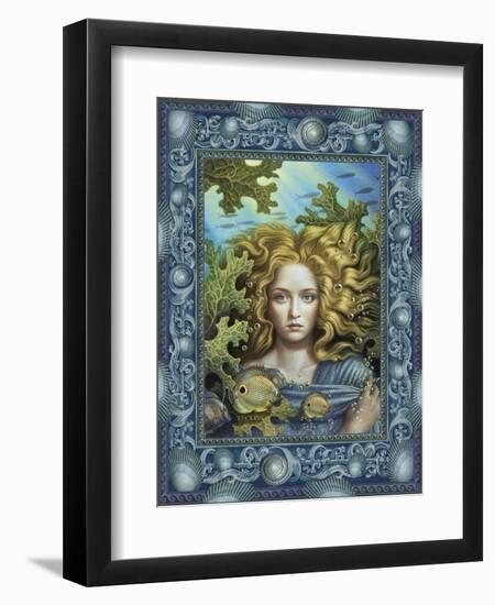 Mermaid-Dan Craig-Framed Giclee Print