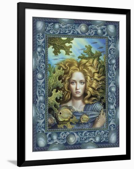 Mermaid-Dan Craig-Framed Giclee Print