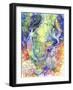 Mermaid-Michelle Faber-Framed Giclee Print