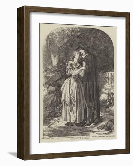 Mermaiden's Well, Vide Bride of Lammermoor-John Absolon-Framed Giclee Print